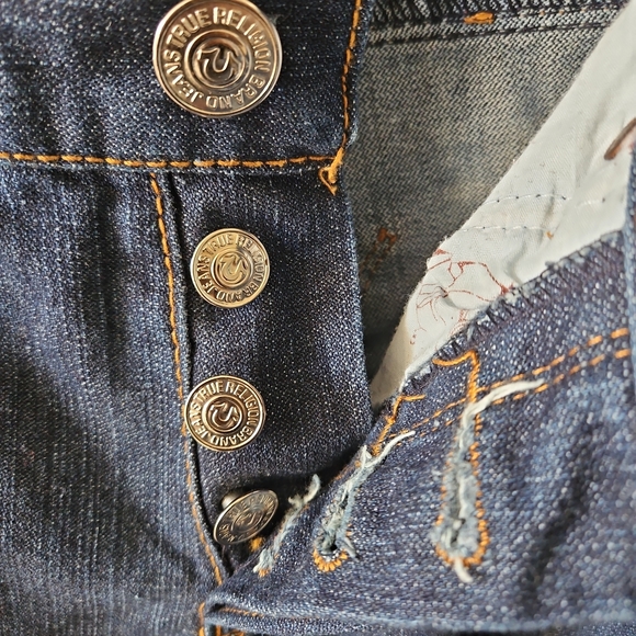 True Religion Dark Blue  Jeans - Picture 3 of 6